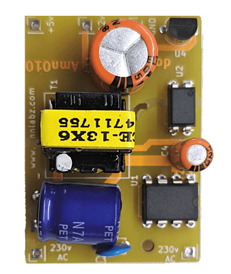 Small Size IOT Power Supply, 12v & 5V Dual Output SMPS 500mA 0.5A